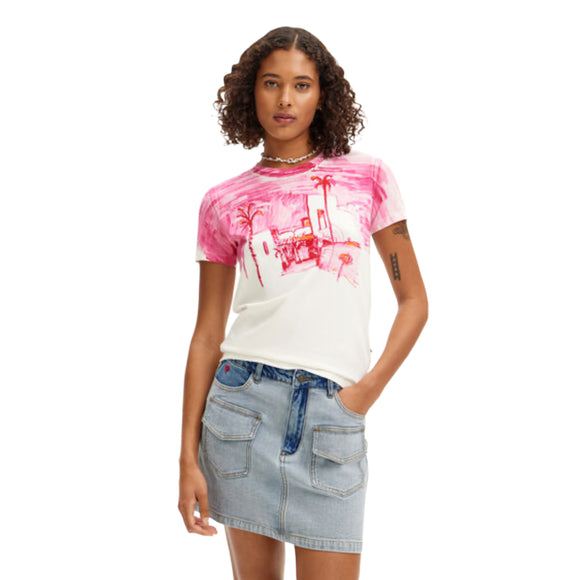 DESIGUAL FEZ T-SHIRT