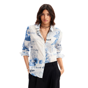 DESIGUAL FLOWERS BLOUSE