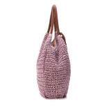 CARMELA RAFFIA HOBO HANDBAG