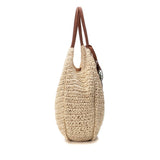 CARMELA RAFFIA HOBO HANDBAG