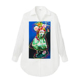 DESIGUAL DAPHNE OVERSIZED SHIRT