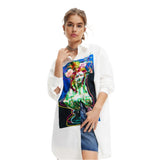 DESIGUAL DAPHNE OVERSIZED SHIRT