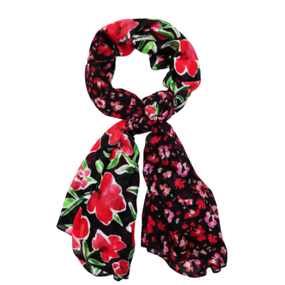 DESIGUAL FLORAL SCARF